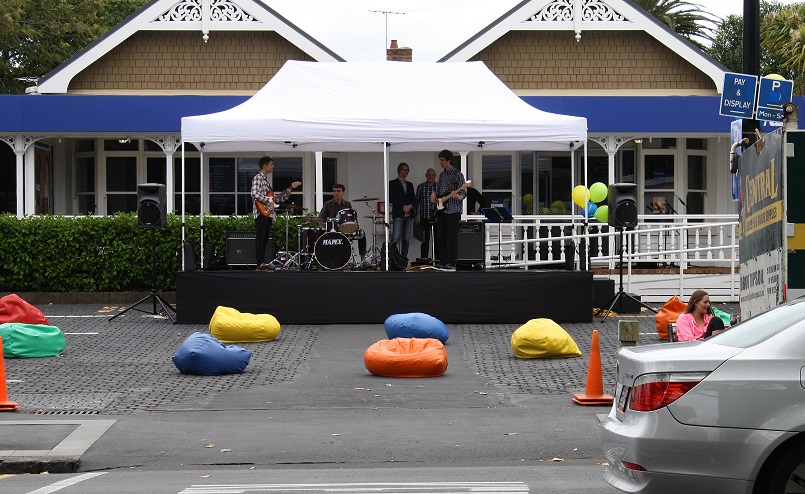 6m x 3.6m stage with cover